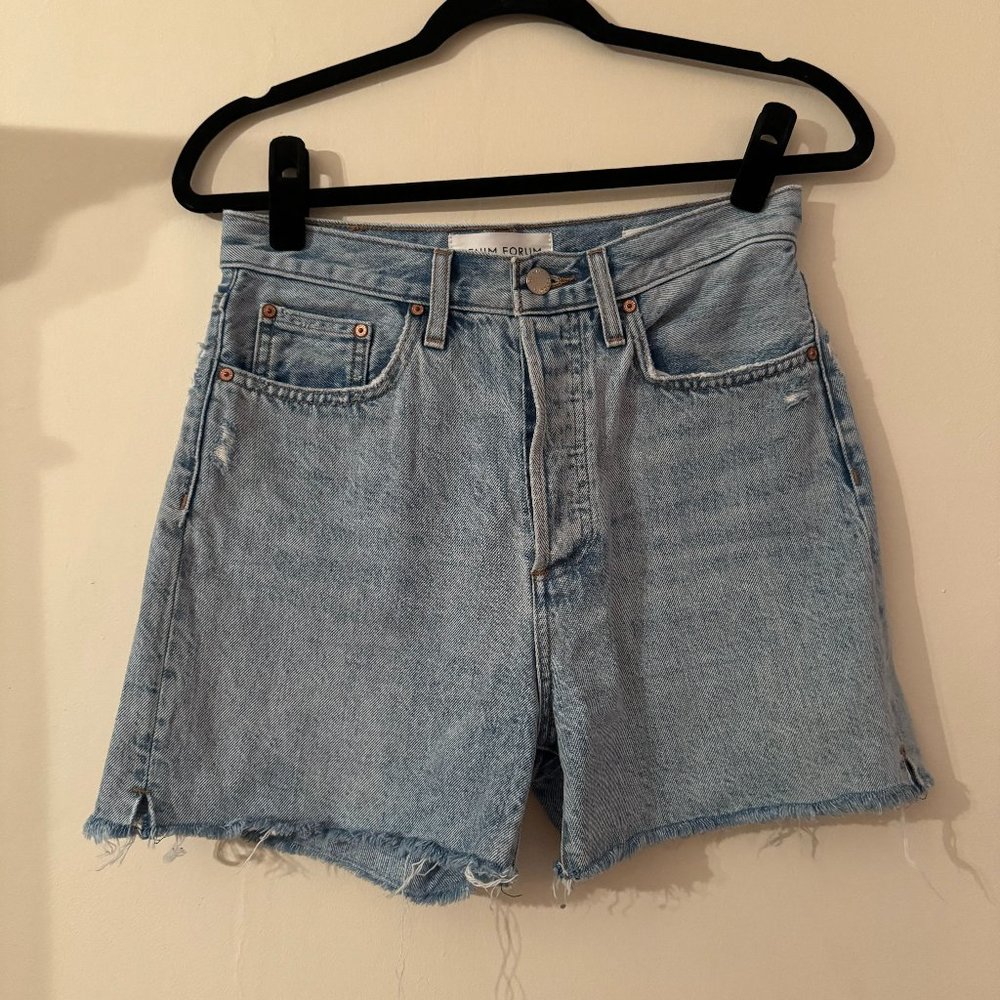 Denim Forum The Yoko Mid Thigh Short | 26